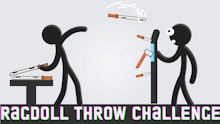 Ragdoll Throw Challenge Game